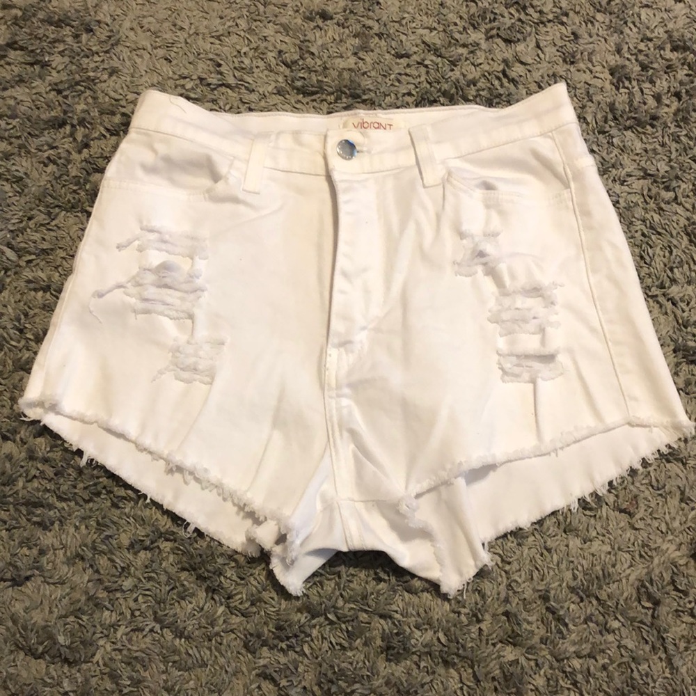 White shorts